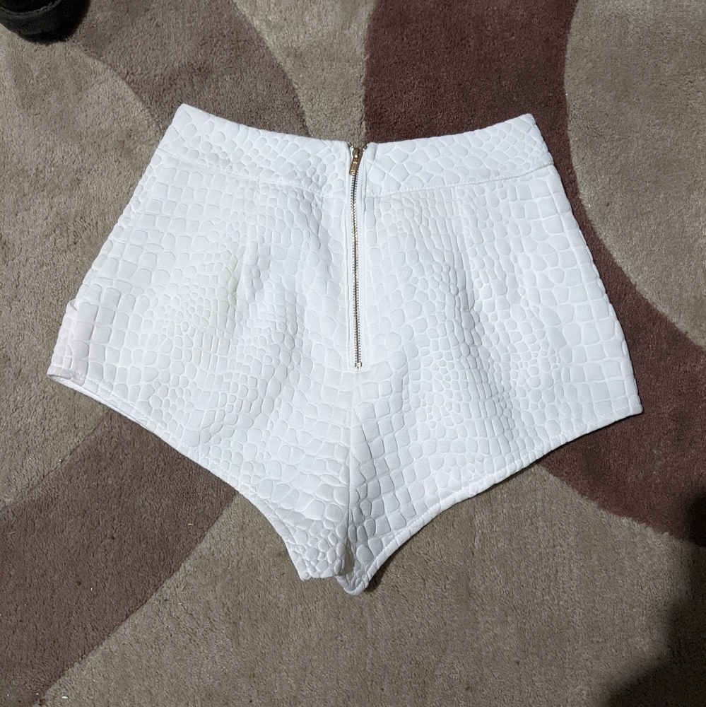 White shorts